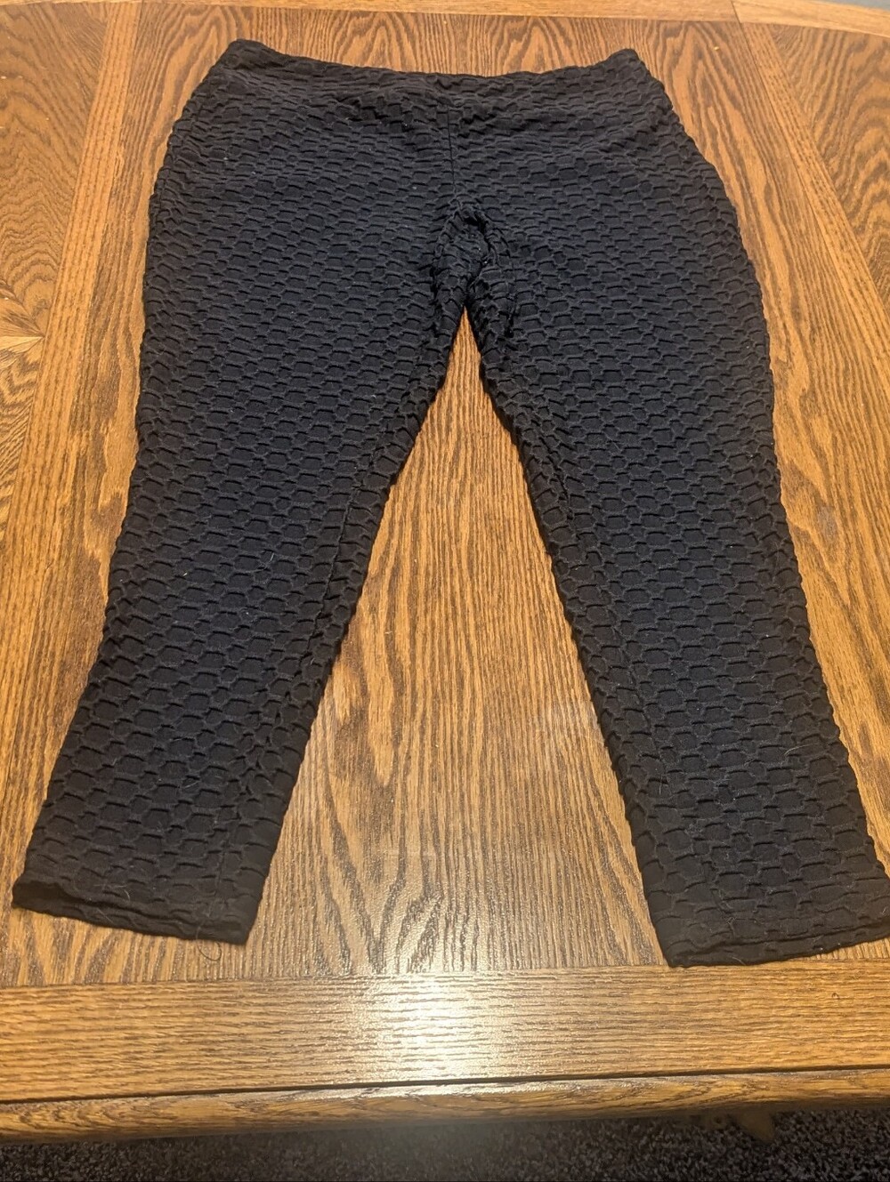 Eye Candy Textured Stretch Leggings